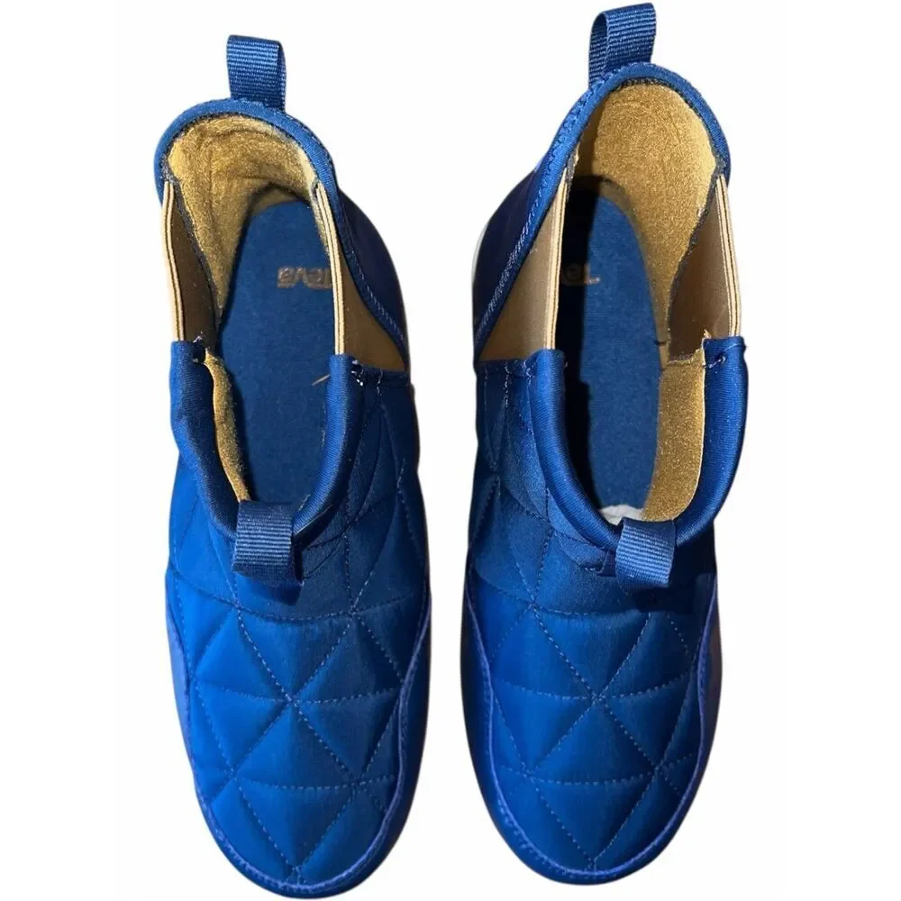 Teva Ember Mid Navy Quilted Boot Youth Size 5Y NEW - Picture 4 of 8